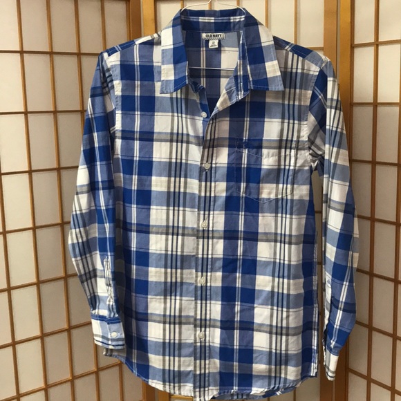 Old Navy boys plaid shirt XXL - Picture 1 of 2